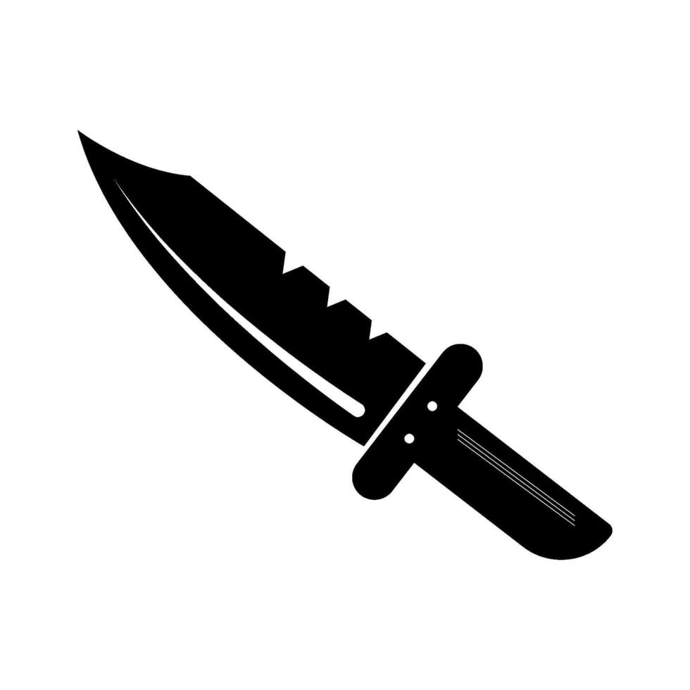 cuchillo icono ilustración vector