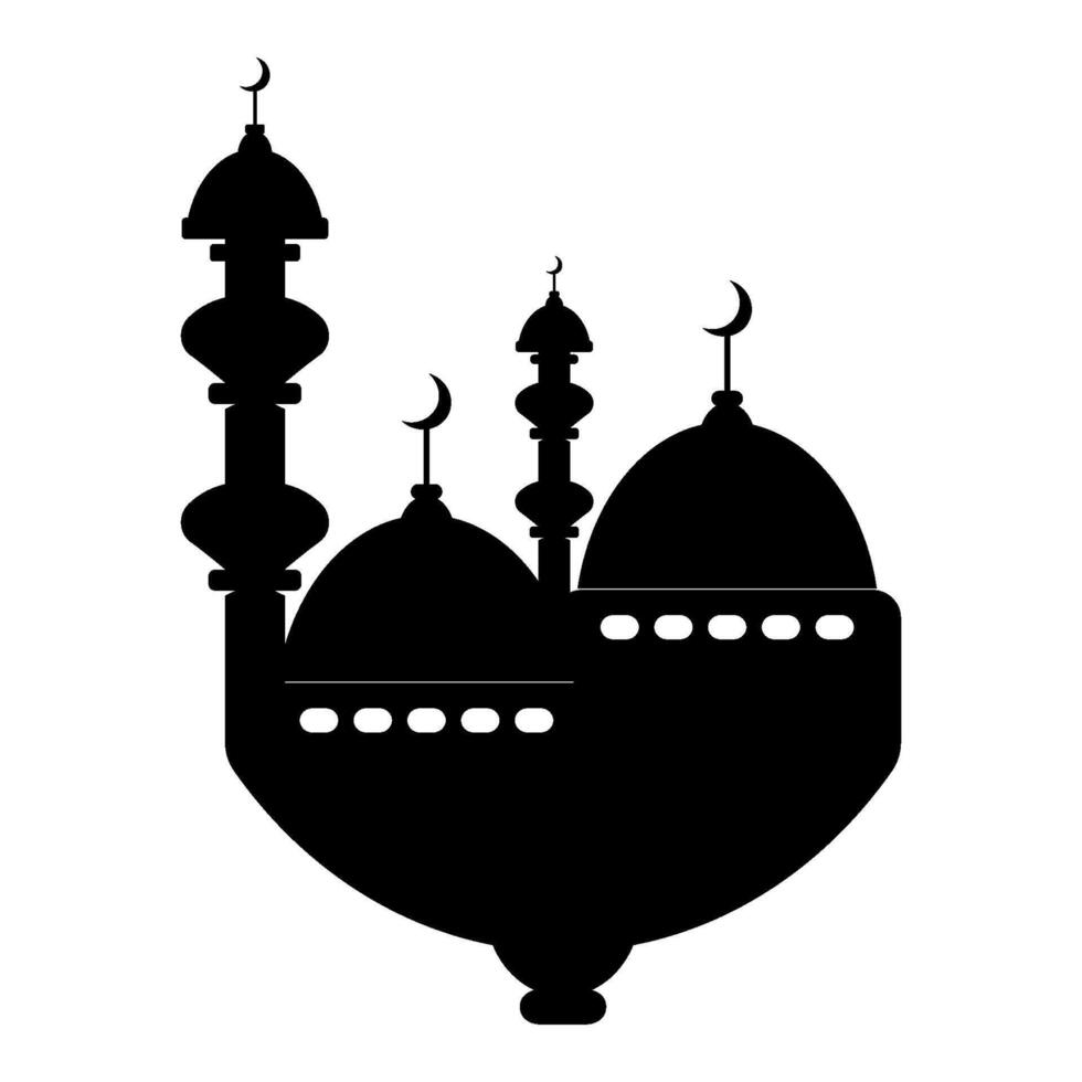 eid al-fitr icono ilustración vector