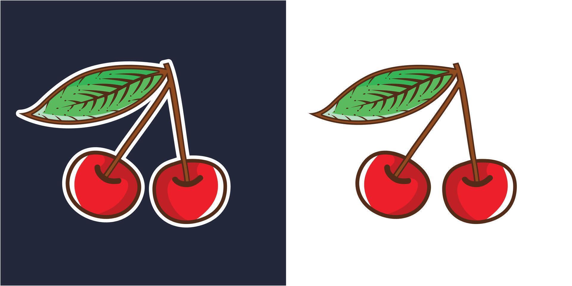 Cherry Vector Graphic Design