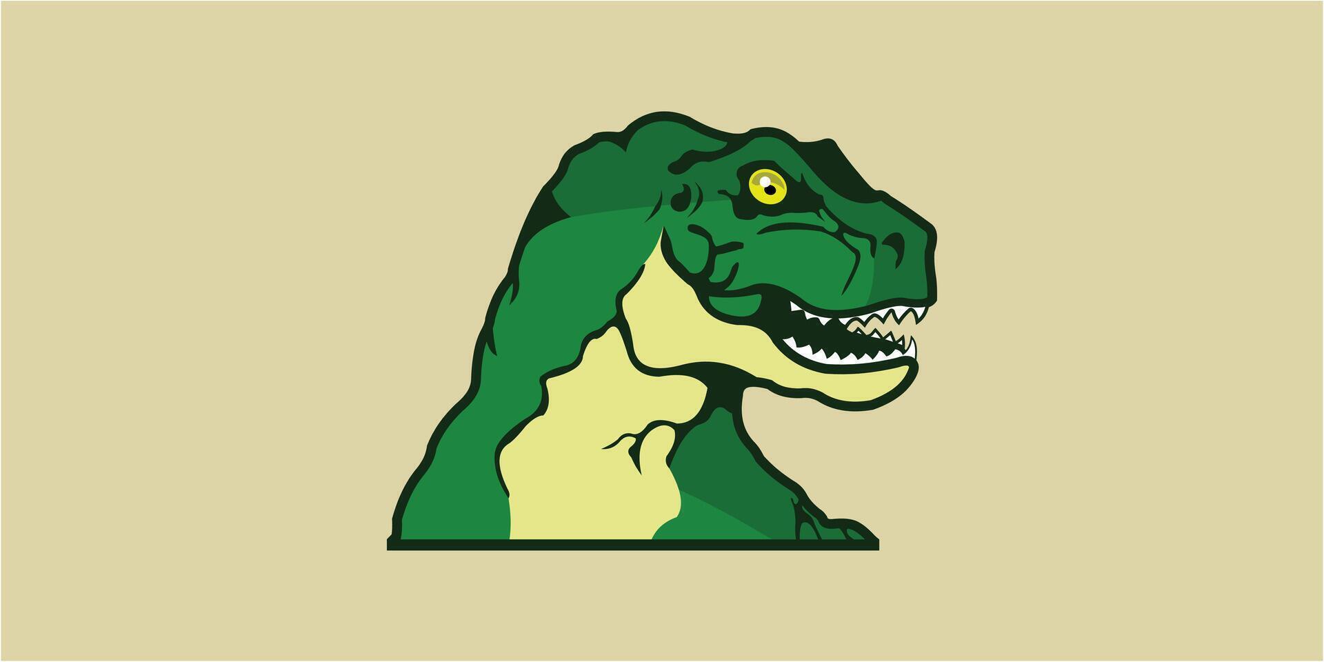 T REX STOCK ILLUSTRATION DESIGN ART vector