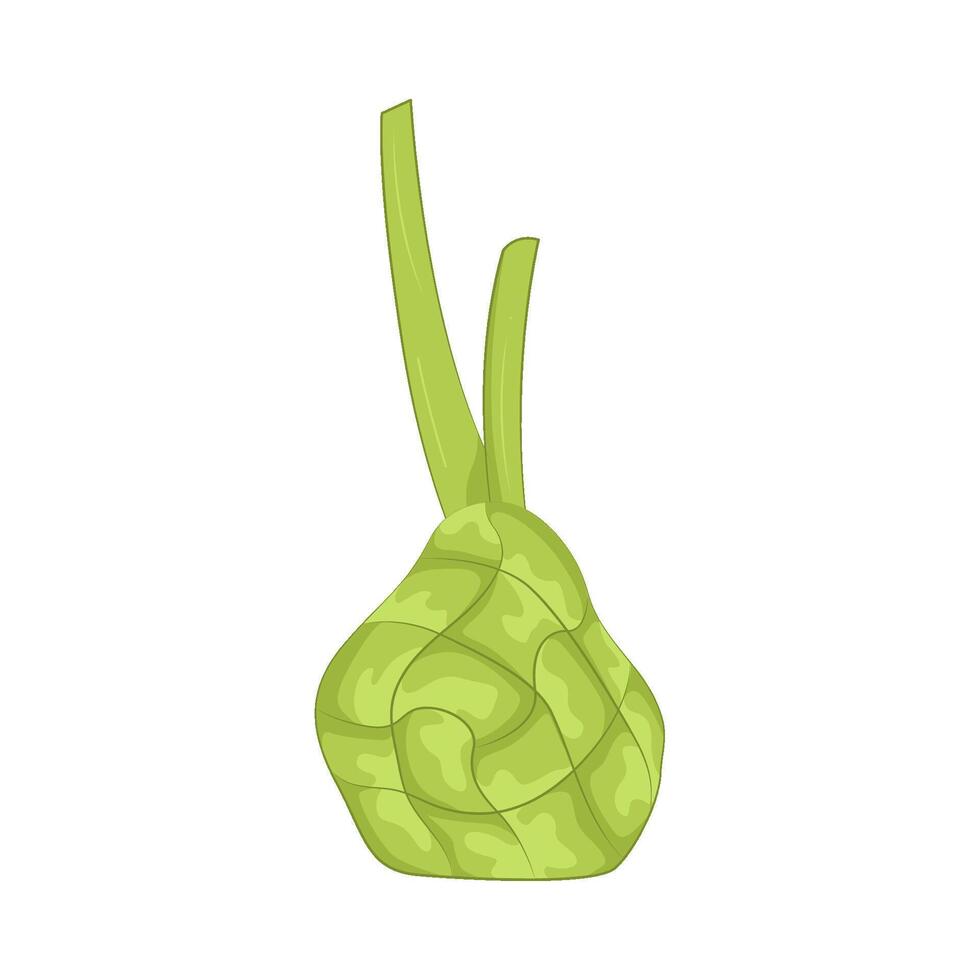 ilustración de ketupat vector