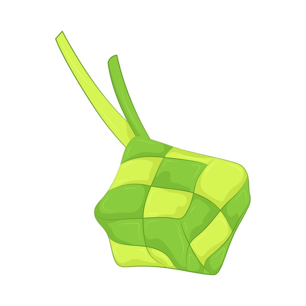 ilustración de ketupat vector