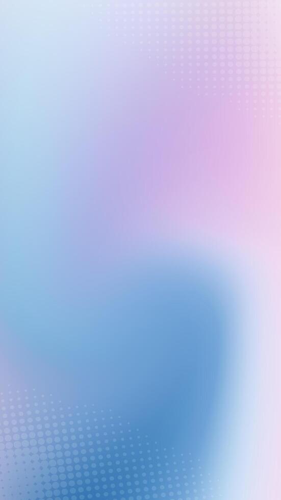 Gradient blurred background in shades of pink blue. Ideal for web banners, social media posts, or any design project that requires a calming backdrop vector