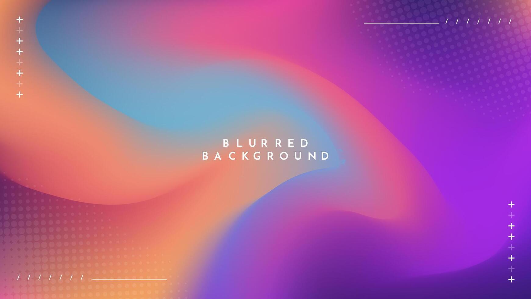 Abstract Background orange purple color with Blurred Image is a  visually appealing design asset for use in advertisements, websites, or social media posts to add a modern touch to the visuals. vector