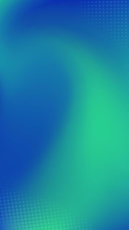 Blue green abstract vertical background for modern social media visuals vector