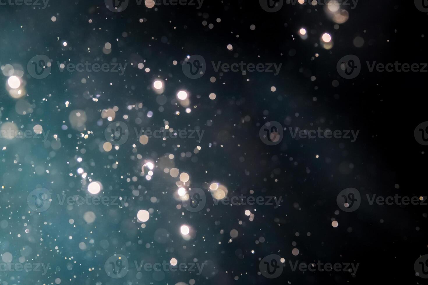 Radiant Glittering Bokeh, An Abstract Capture. photo