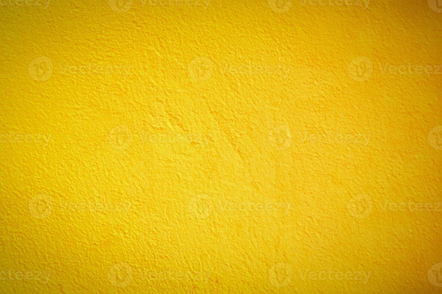 Vibrant Yellow Cement Wall Texture, Perfect Design Background. photo