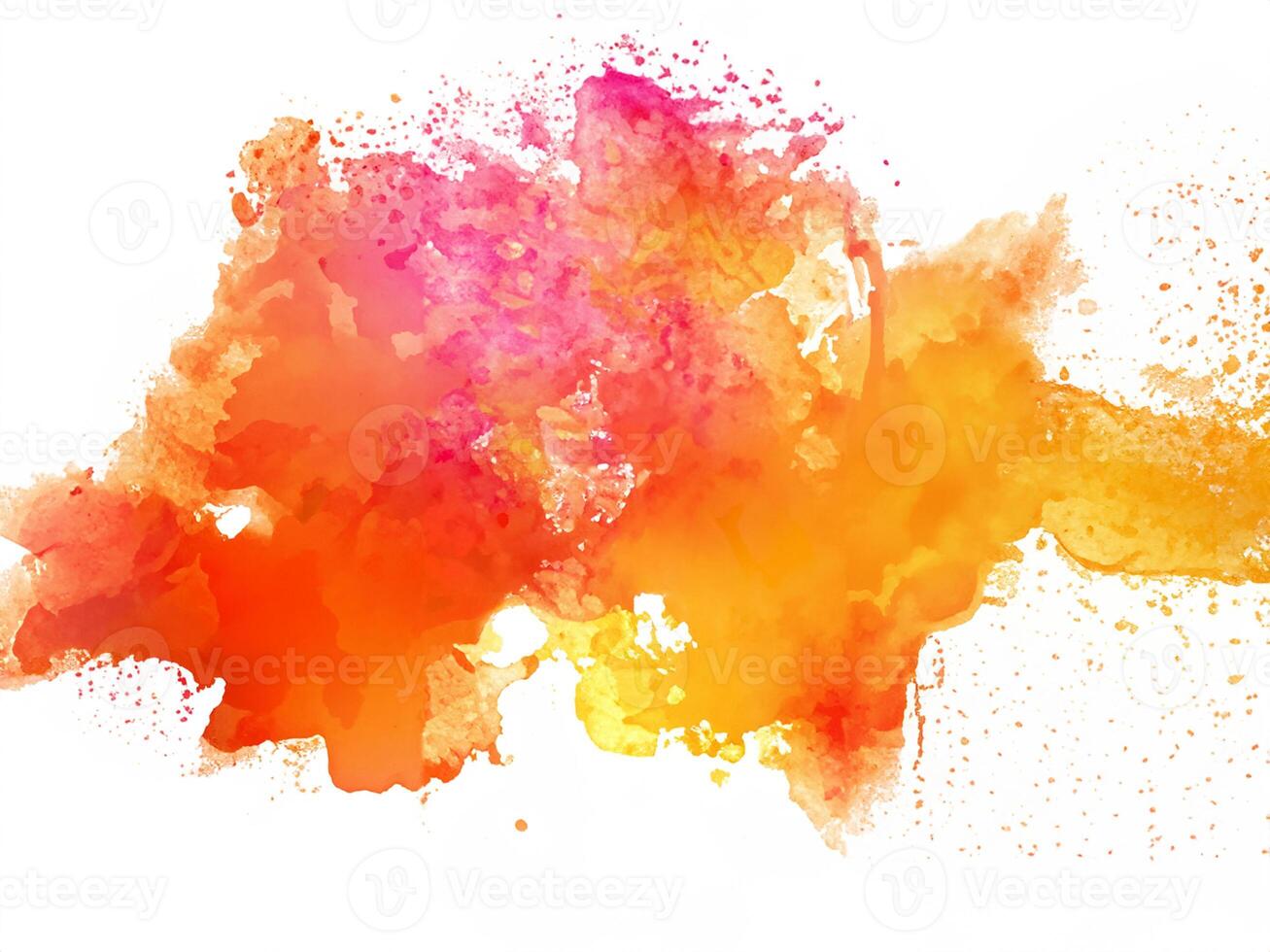 Vibrant Watercolor Splash, Abstract Background. photo