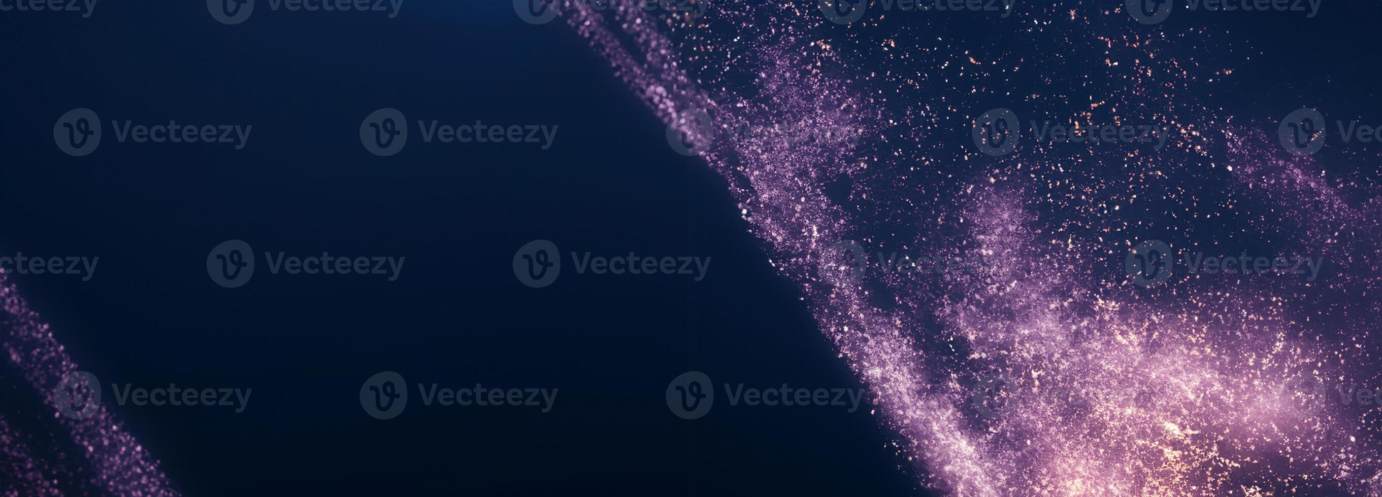 Dynamic Digital Waves, Abstract Technology with Flowing Particles on a Dark Background. Futuristic Corporate Concept. photo
