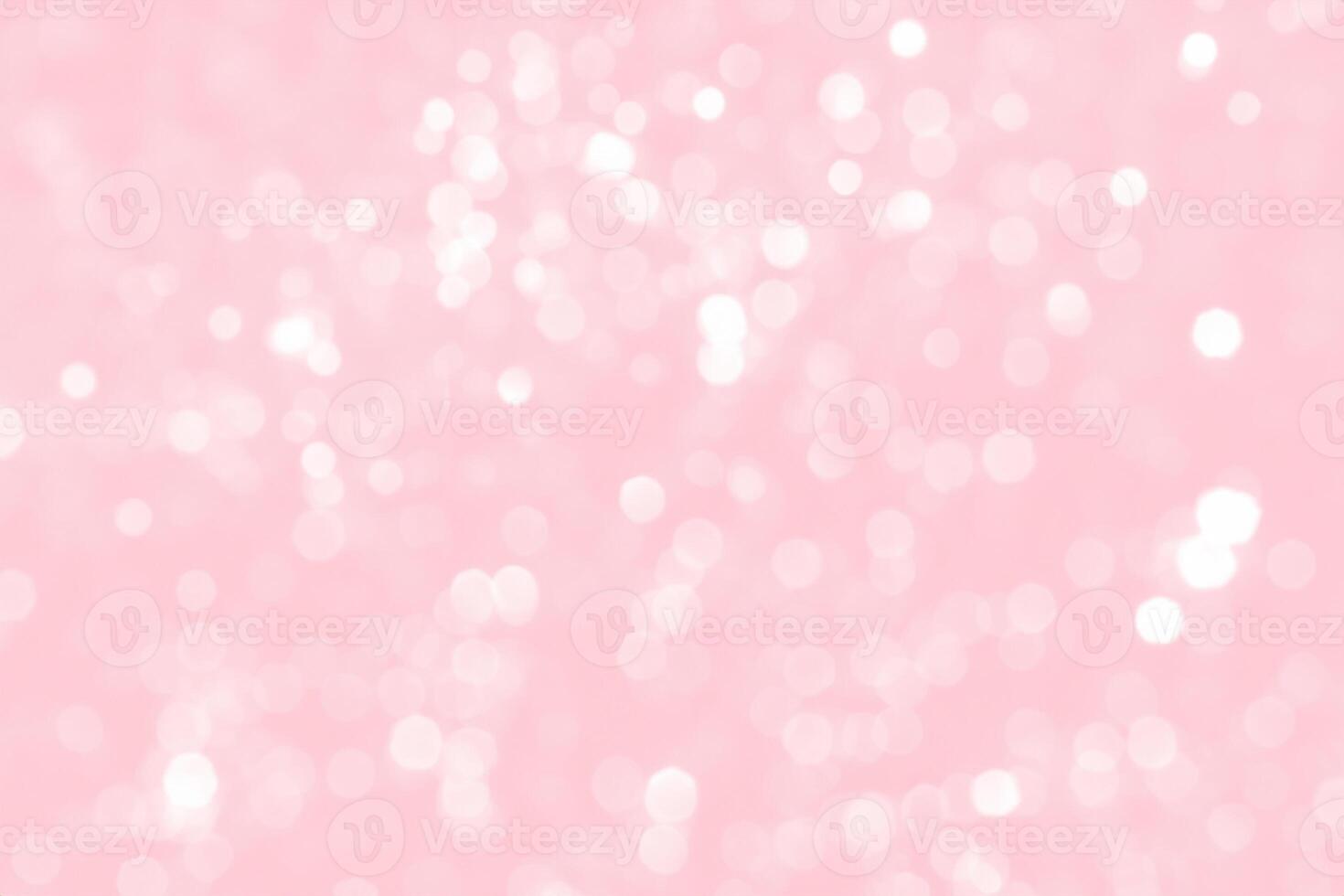 Blush Brilliance, Pink Bokeh Bliss with Glittering Sparkles. photo