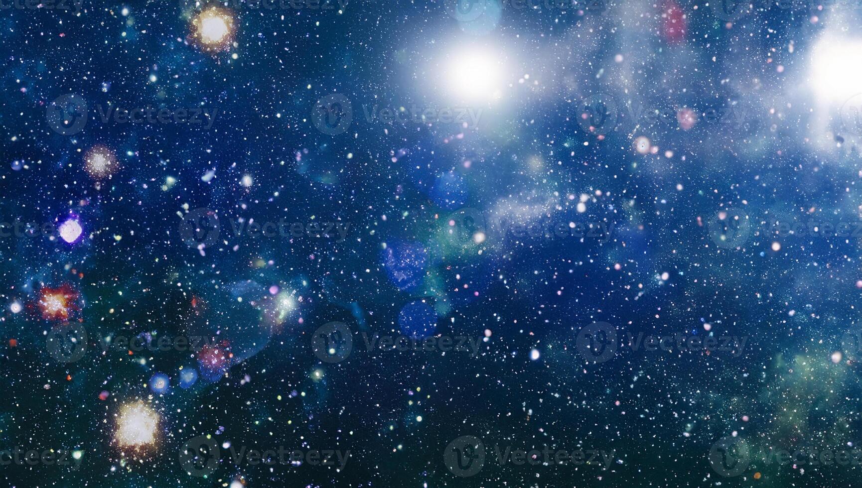 Infinite Celestial Beauty, Fragment of a Blue Star Field in the Vast Universe, Image Elements Courtesy of NASA photo