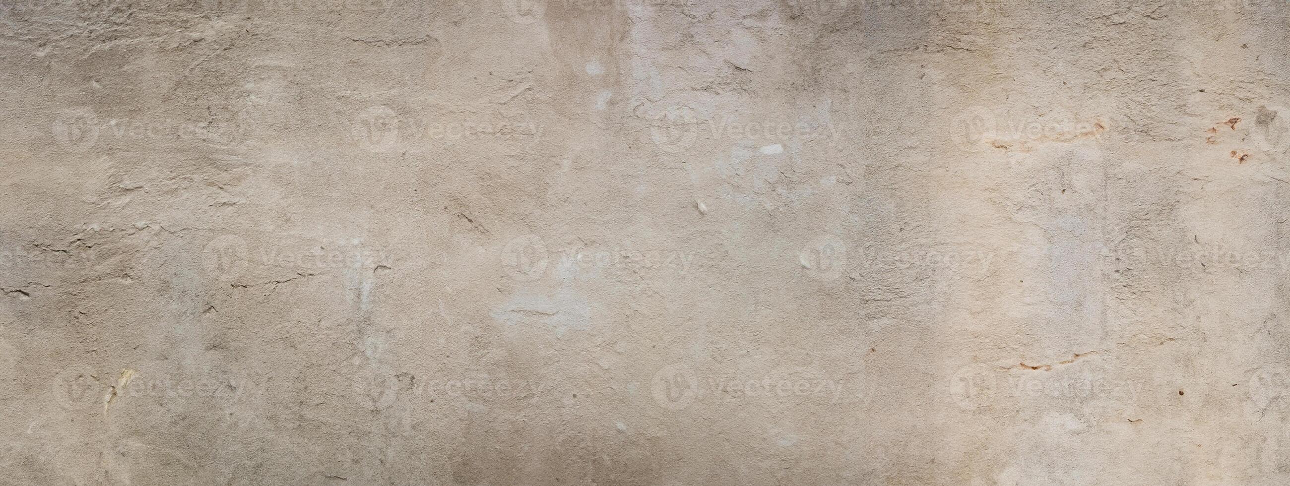 Exploring Creative Dimensions, Horizontal Composition with Concrete Wall Texture and Copy Space Panorama. photo