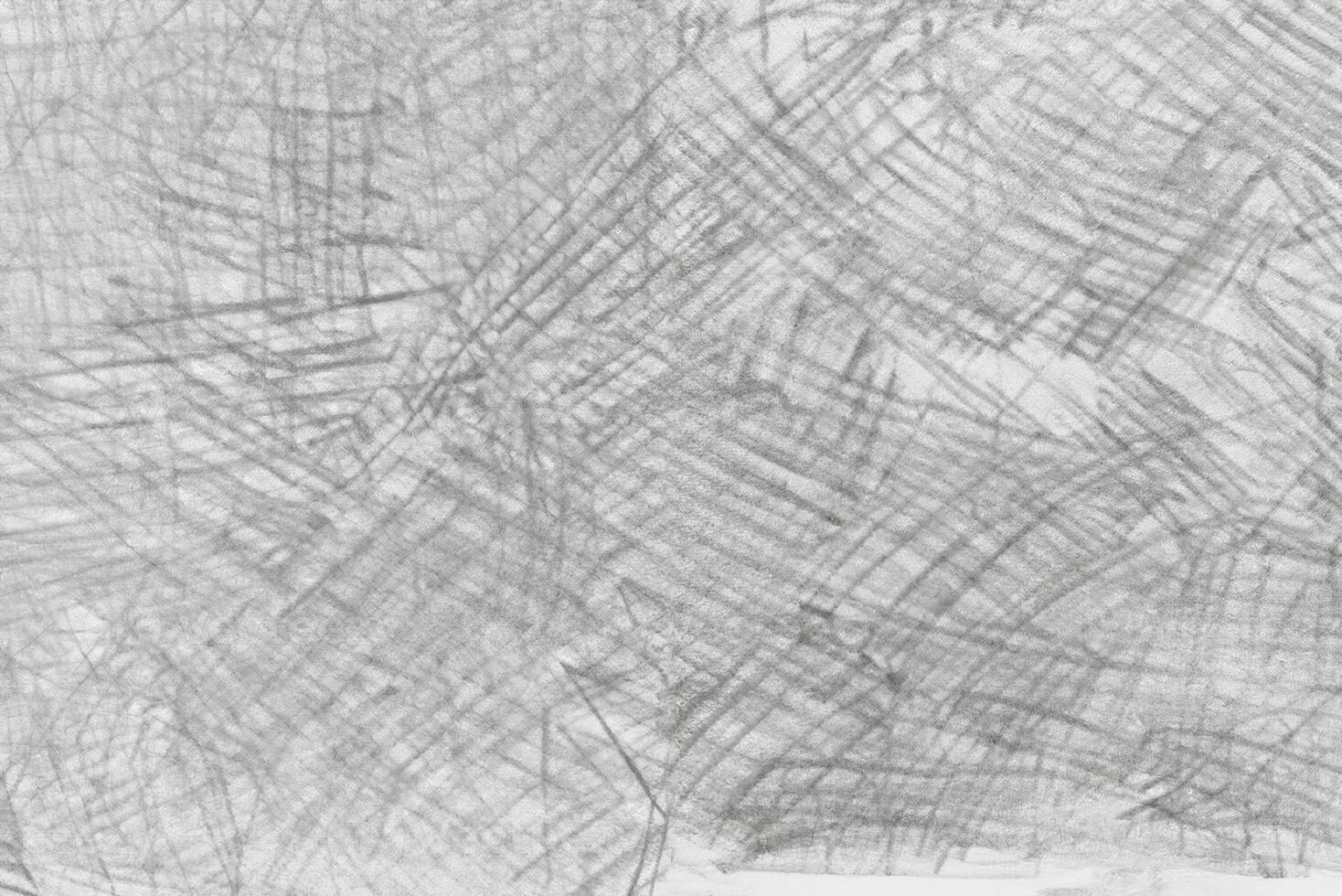 Abstract Gray Crayon Drawing on Paper Texture Background photo