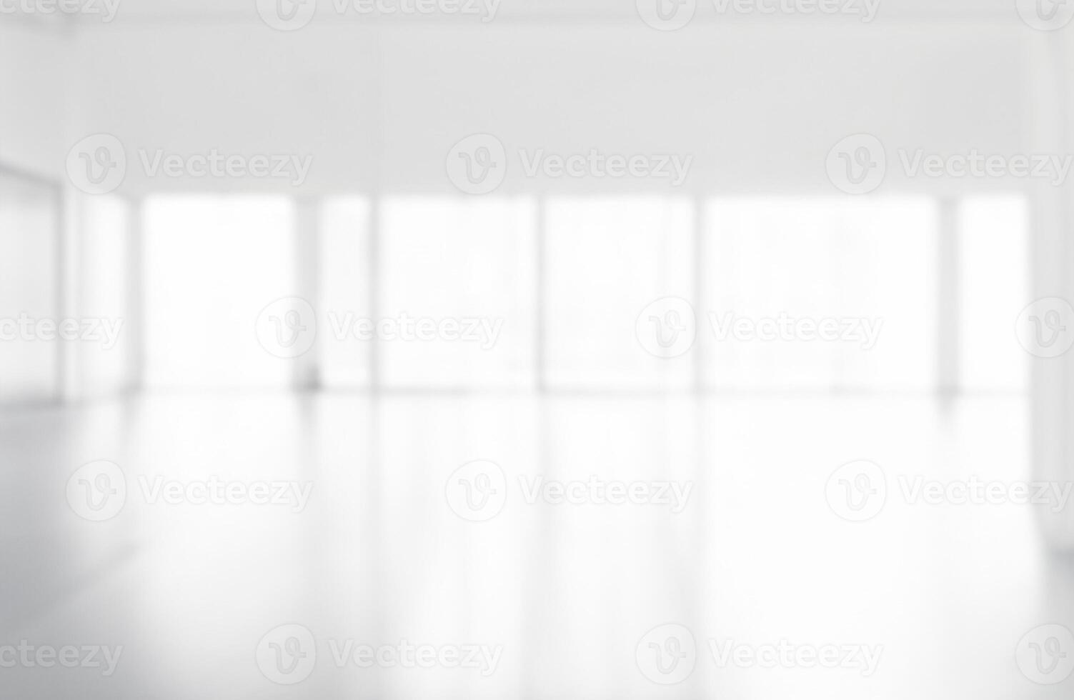 Abstract Image, Empty Storefront in Soft Focus. photo