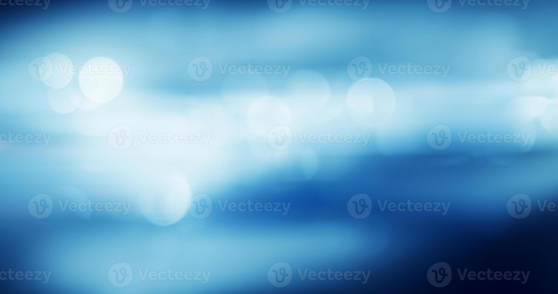 Captivating Deep Blue Blur, Ideal Background for Modern Technology Designs. photo