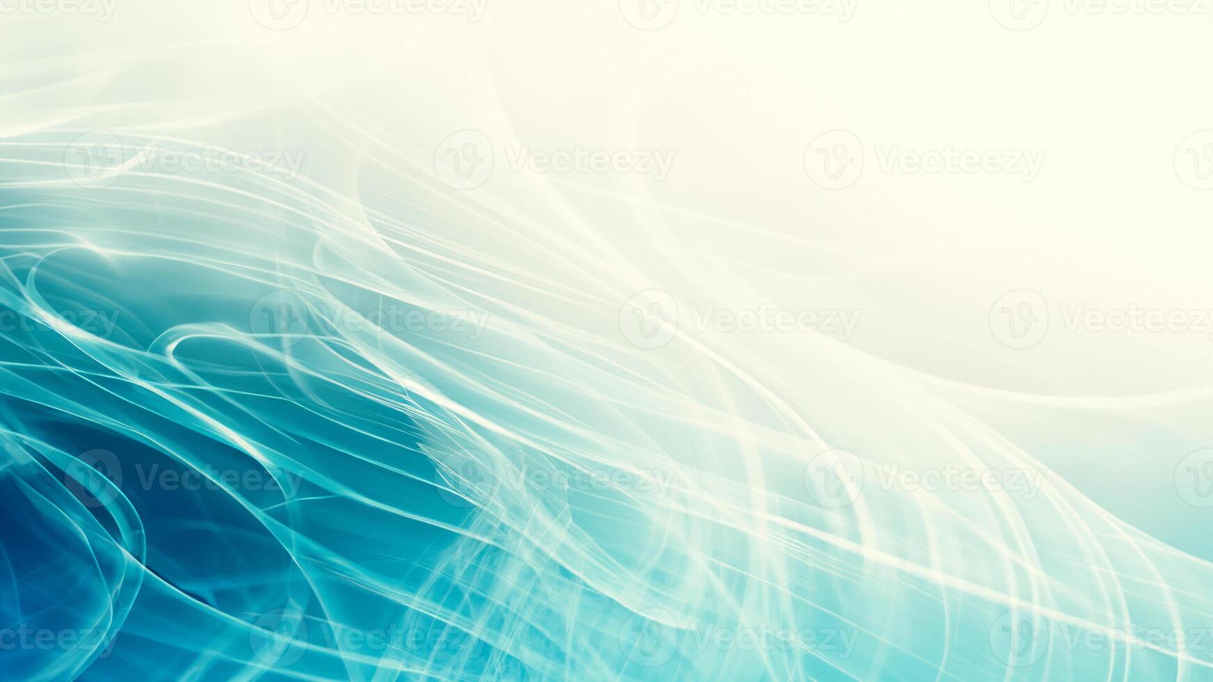 Vibrant Blue Abstract Background. photo