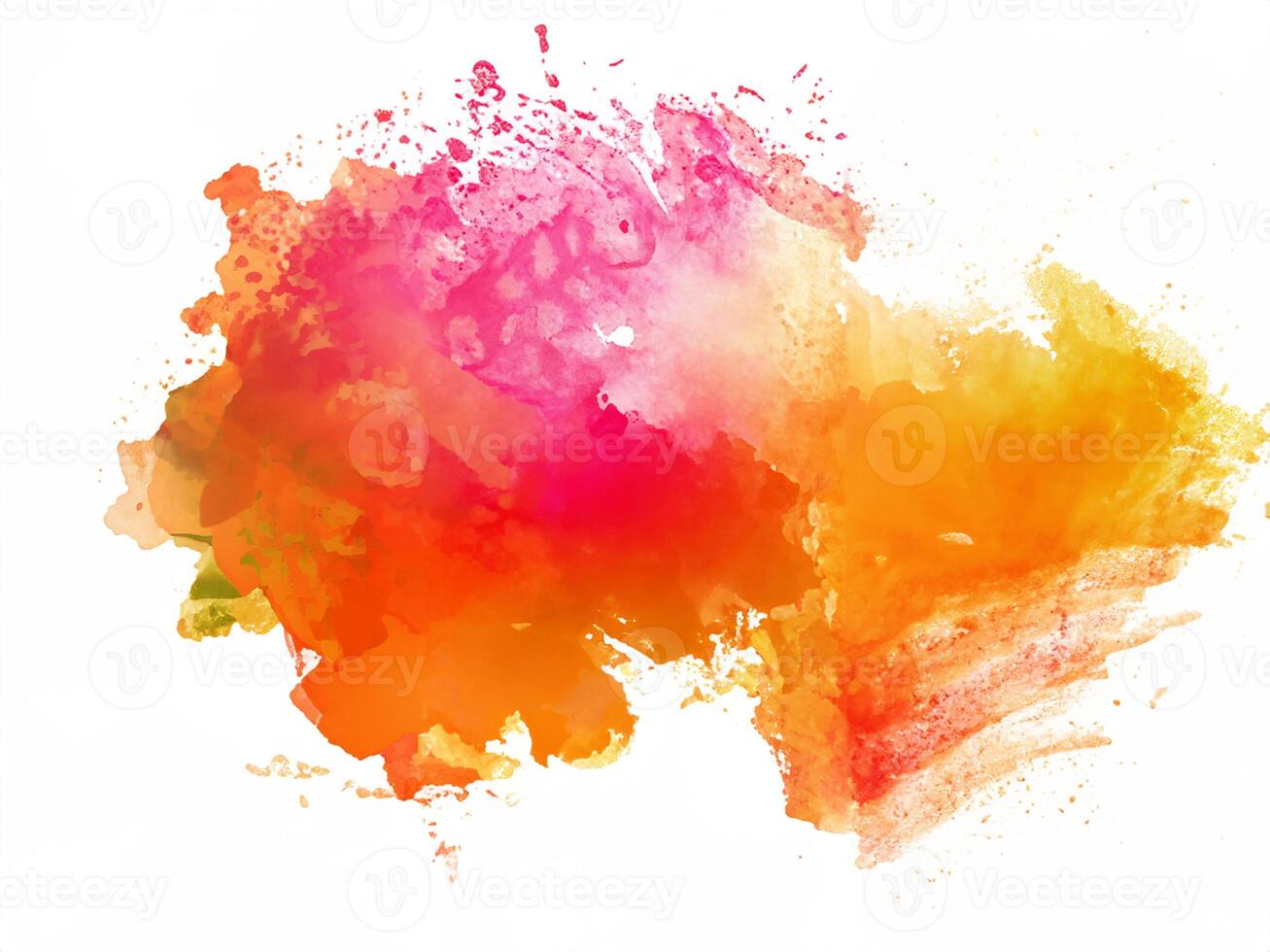 Vibrant Watercolor Splash, Abstract Background. photo