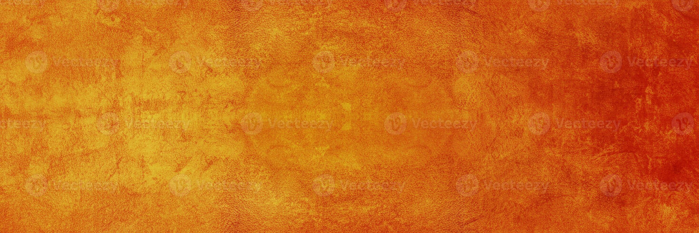 Textured Elegance, Lustrous Cement Background with Deep Orange Hue. photo