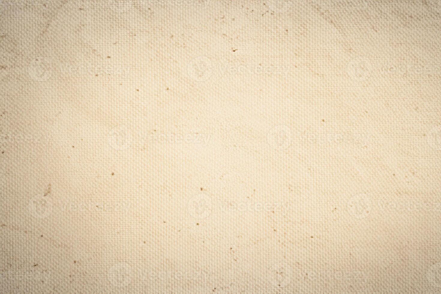 Soft White Pastel Texture, Linen Canvas Wallpaper on Cozy Blanket Background. photo