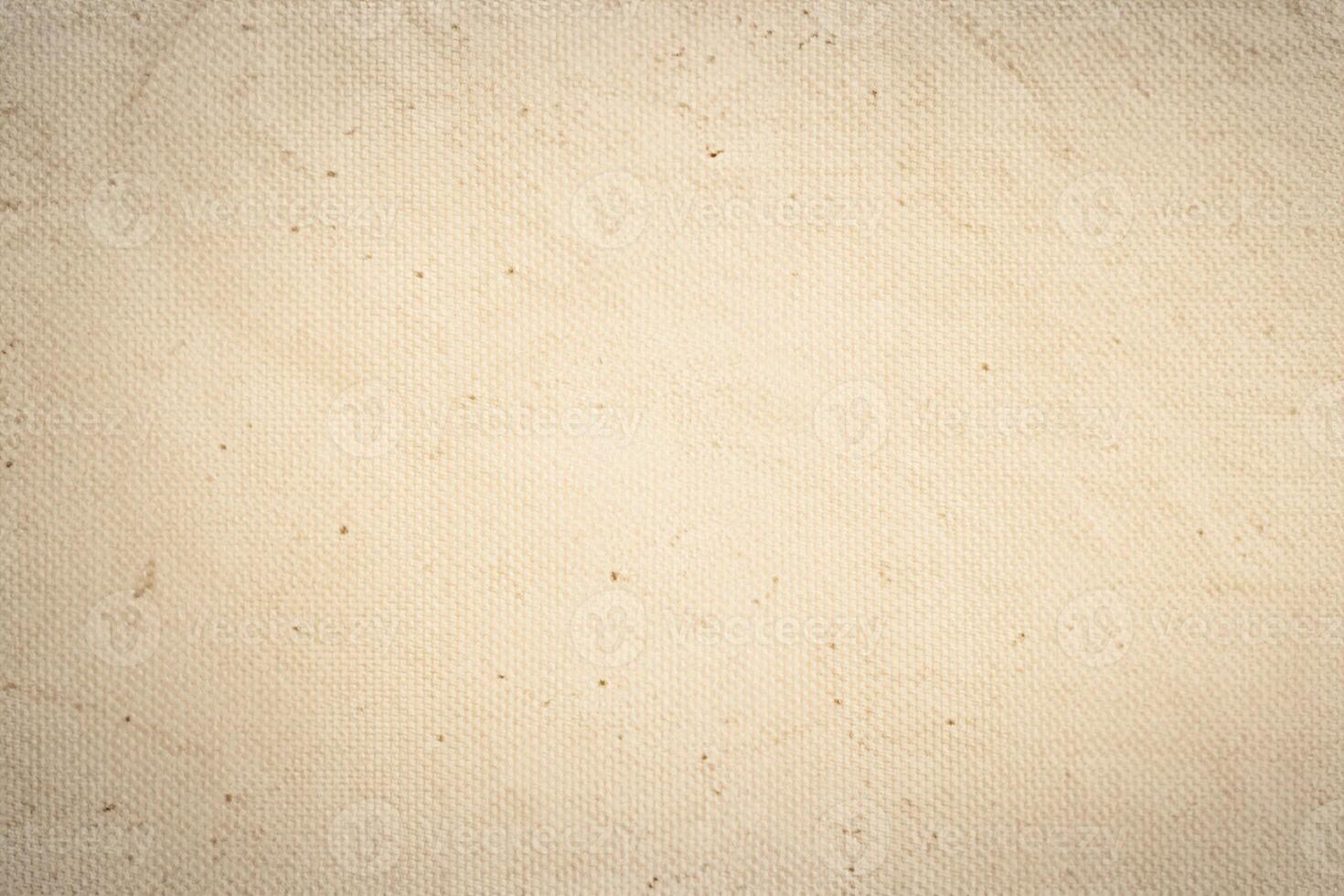 Soft White Pastel Texture, Linen Canvas Wallpaper on Cozy Blanket Background. photo