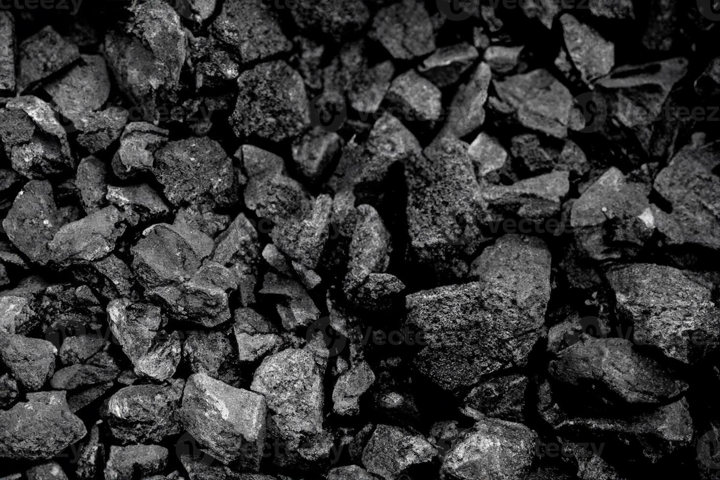 Coal Mine Background, Pile of Natural Black Coal Texture photo