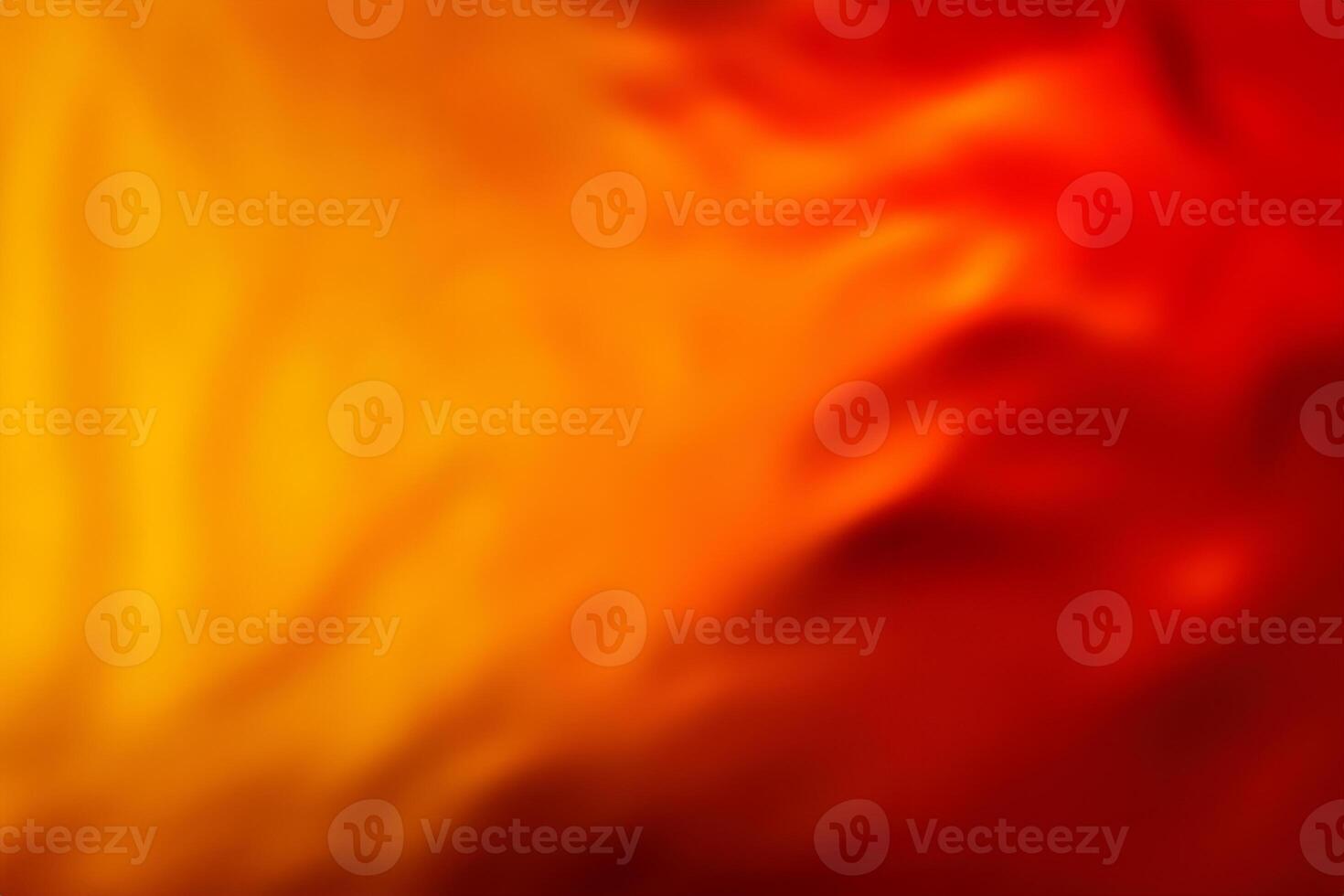 Vibrant Orange Abstract Fusion, Water and Oil Convergence. photo
