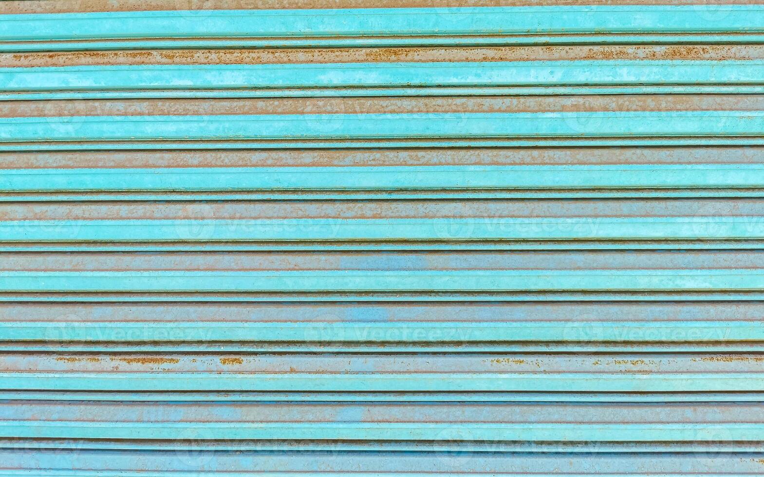 Metal gate door fence texture pattern in Mexico. photo