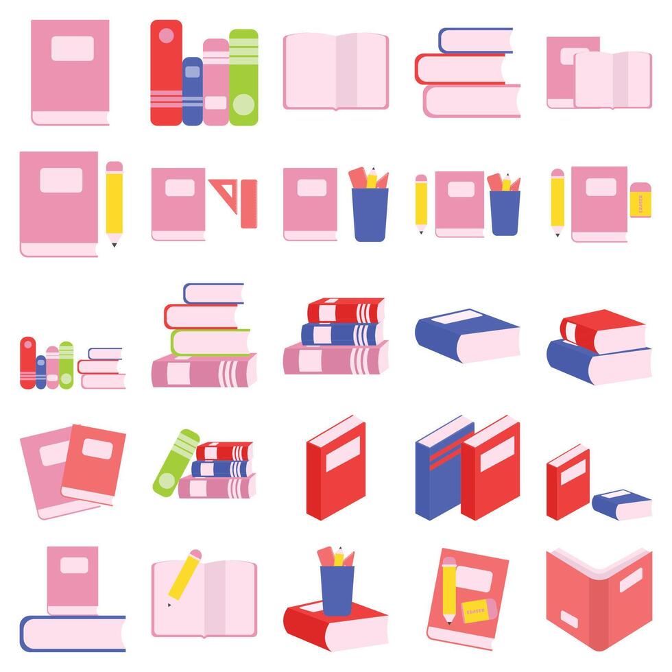 ilustración de libro paquete vector