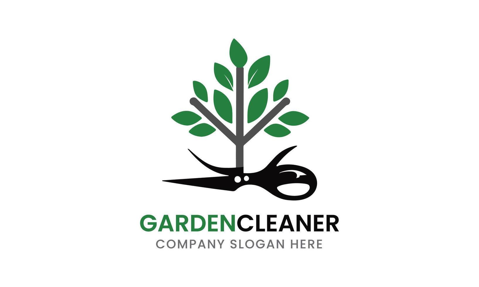 ai generado jardín mantenimiento Servicio vector logo diseño