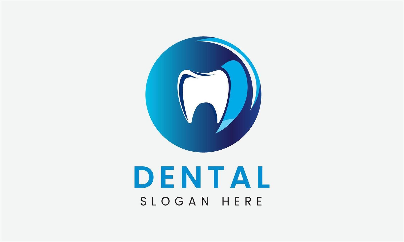 ai generado dental dientes boca salud médico logo icono vector diseño modelo