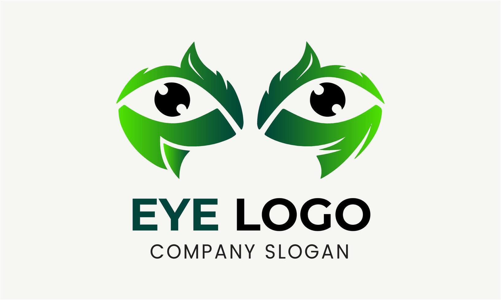 ai generado ojo óptico hospital vector lente elemento logo diseño modelo