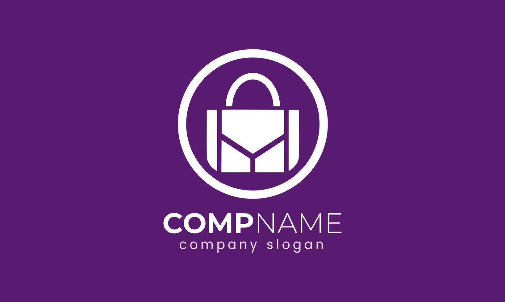 AI generated Bags logo design icon vector symbol idea