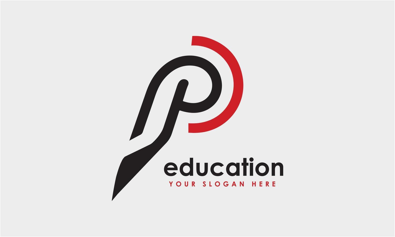 AI generated Pen pencil symbol icon logo design vector minimalist template