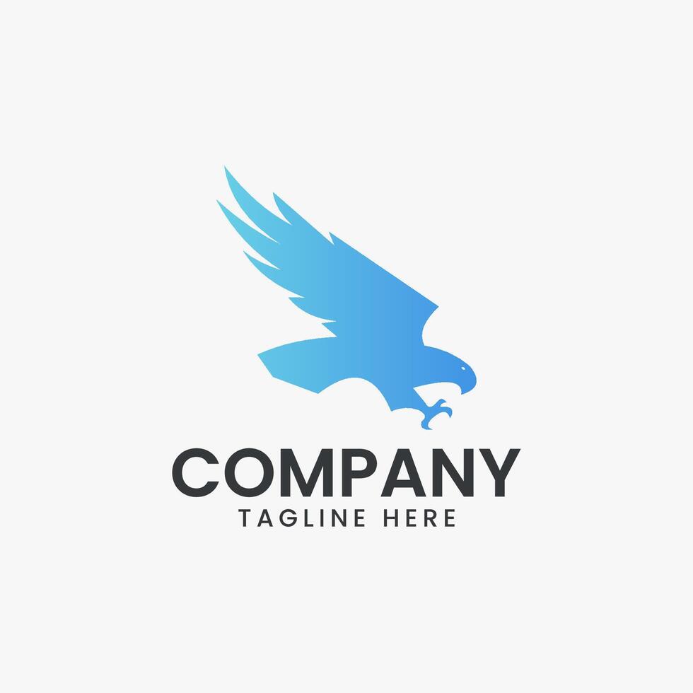 Design Logo Blue Falcon icon  symbol vector