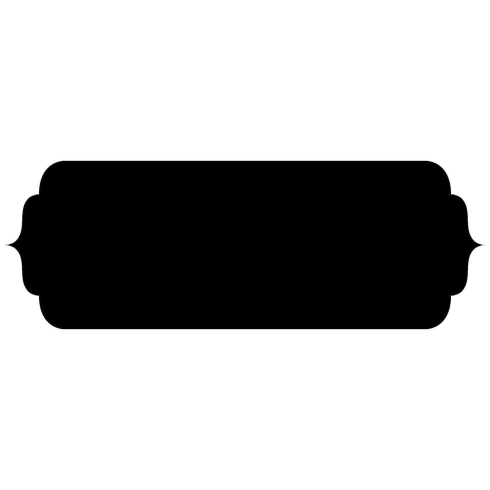 Decorative illustrated ornament frame icon shape design. vector