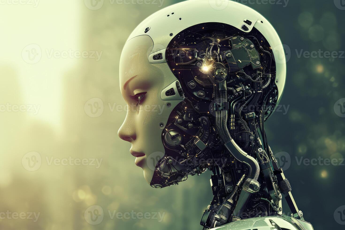 AI generated Artificial intelligence. Generate Ai photo