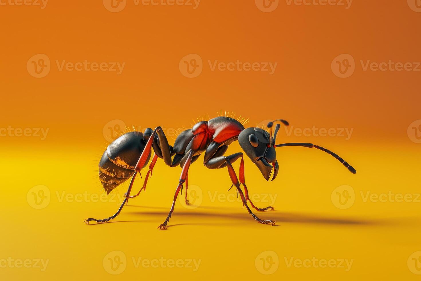 AI generated Ant background. Generate Ai photo