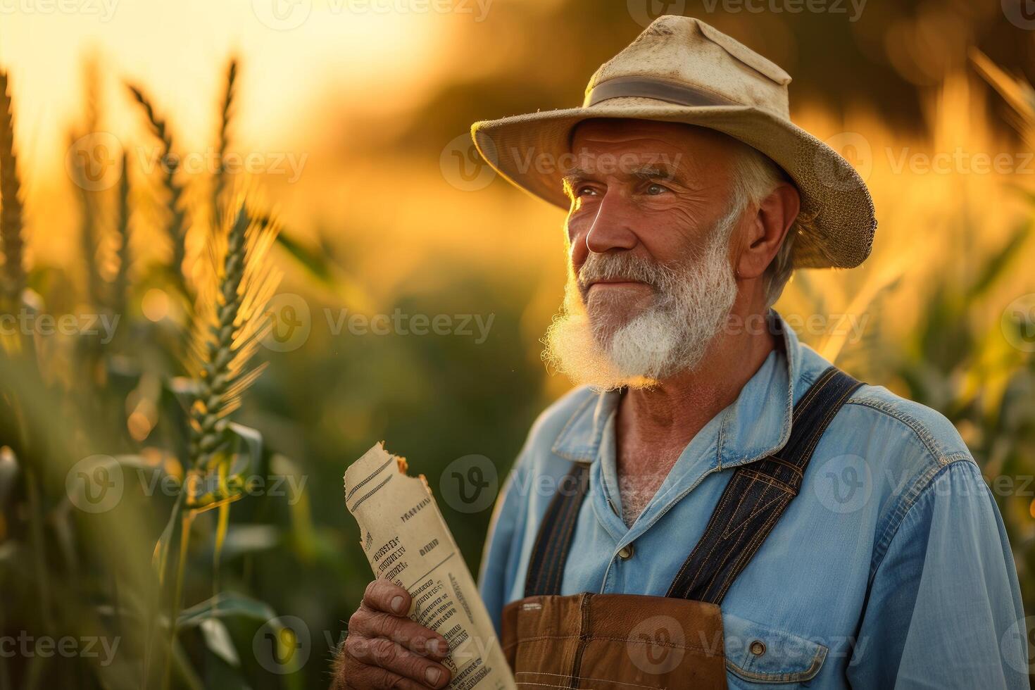 AI generated Agronomist biologist man in plant laboratory. Generate ai photo