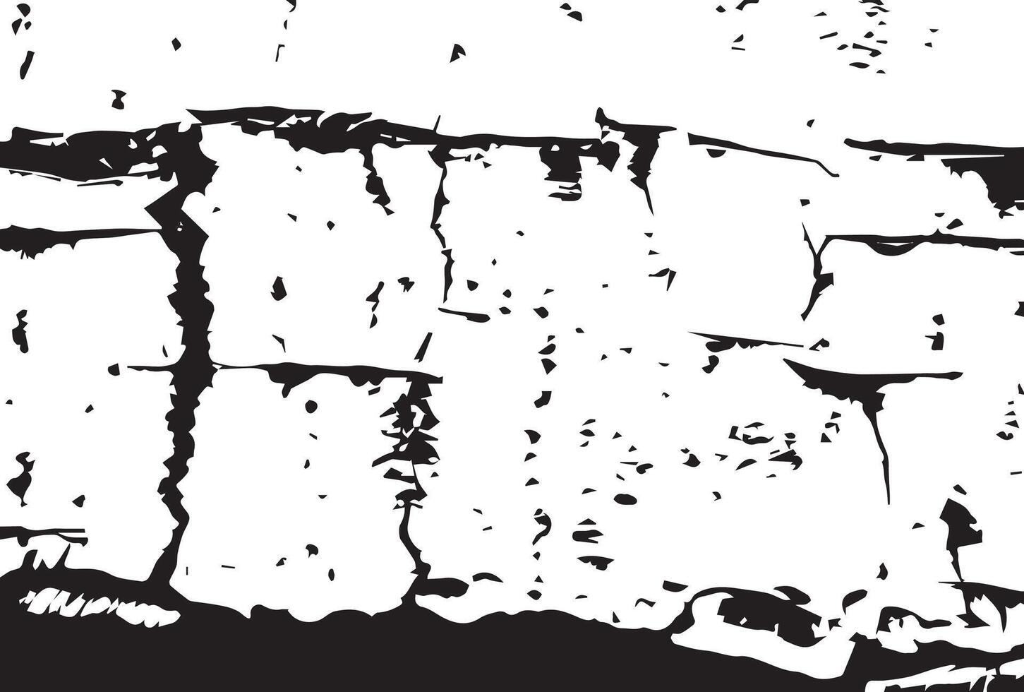 black and white birch bark grunge texture background. vector