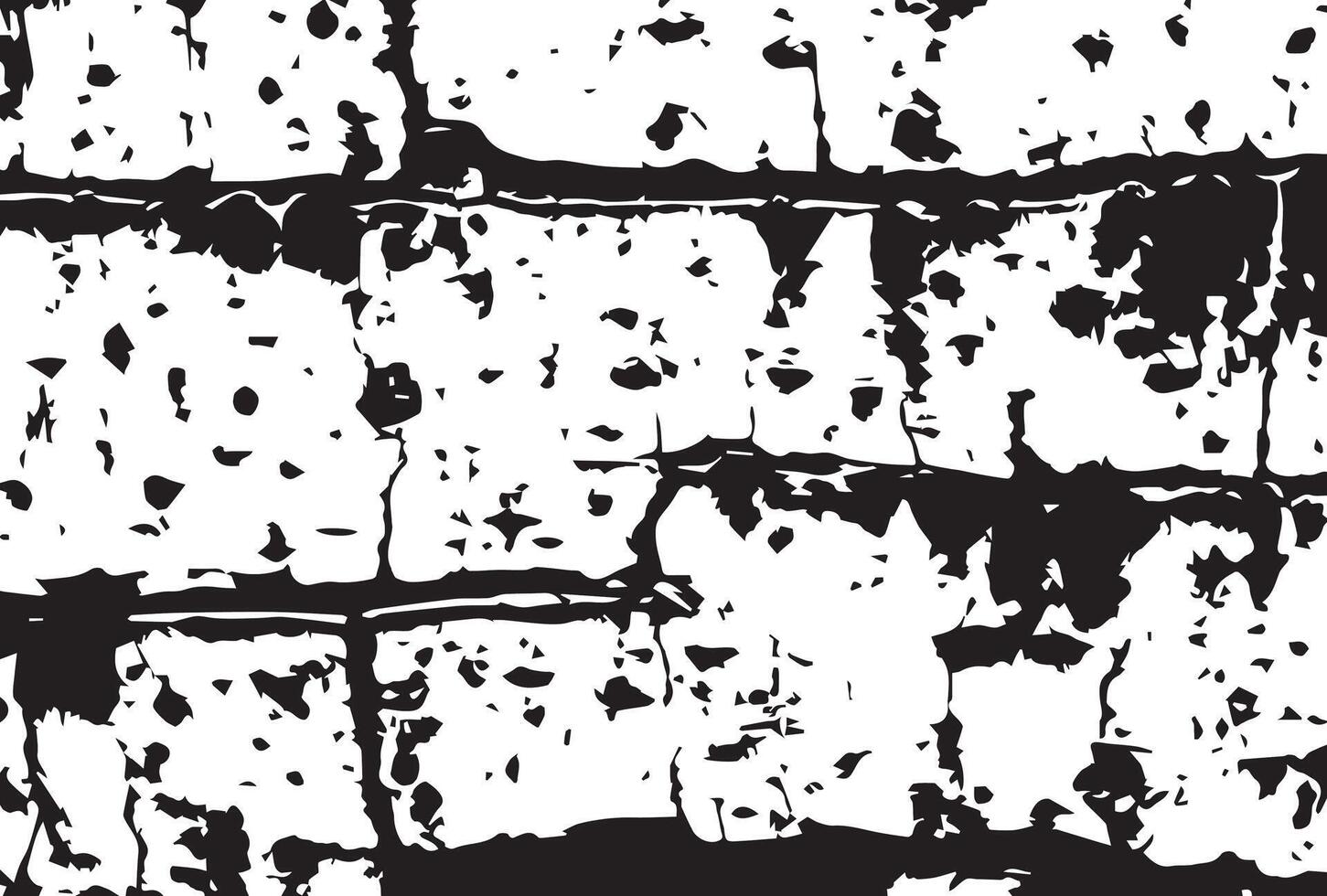 black and white birch bark grunge texture background. vector