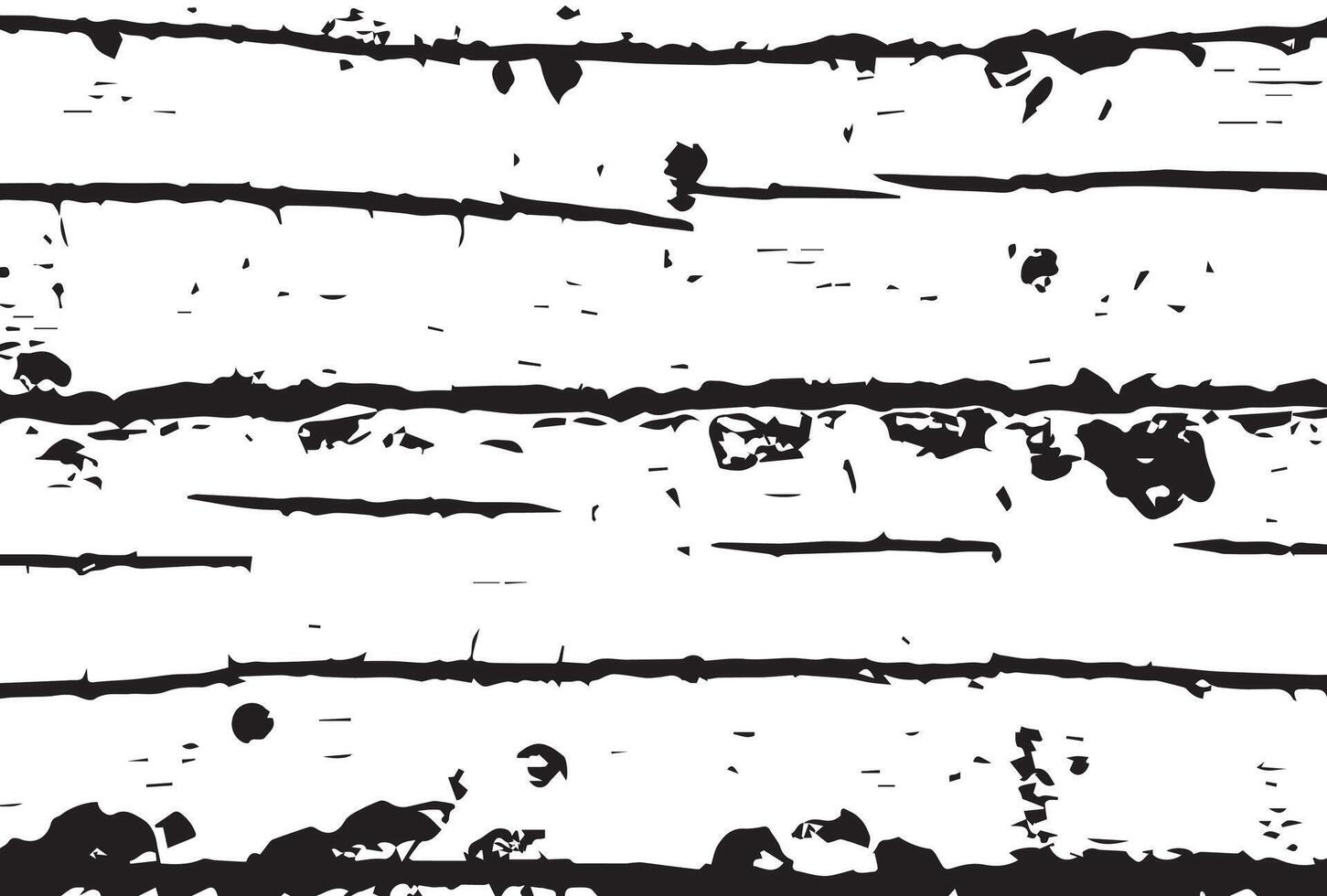 black and white birch bark grunge texture background. vector