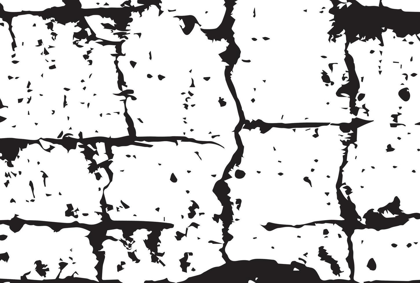 black and white birch bark grunge texture background. vector