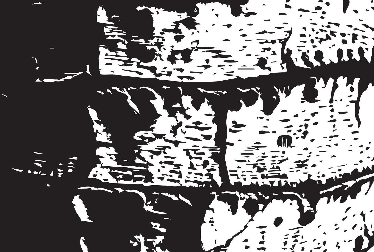 black and white birch bark grunge texture background. vector