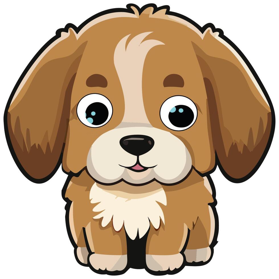 Cute Puppy Dog vector