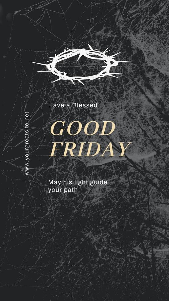 good friday for social media design ideas template