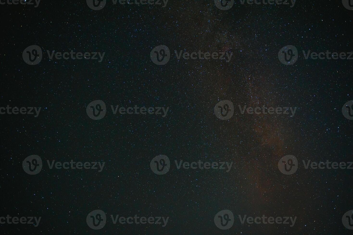 Blue dark night sky with many stars. Space background photo