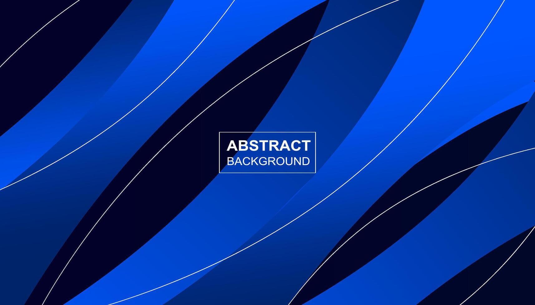 Abstract dark blue background 3D shape lines concept illustration design vector