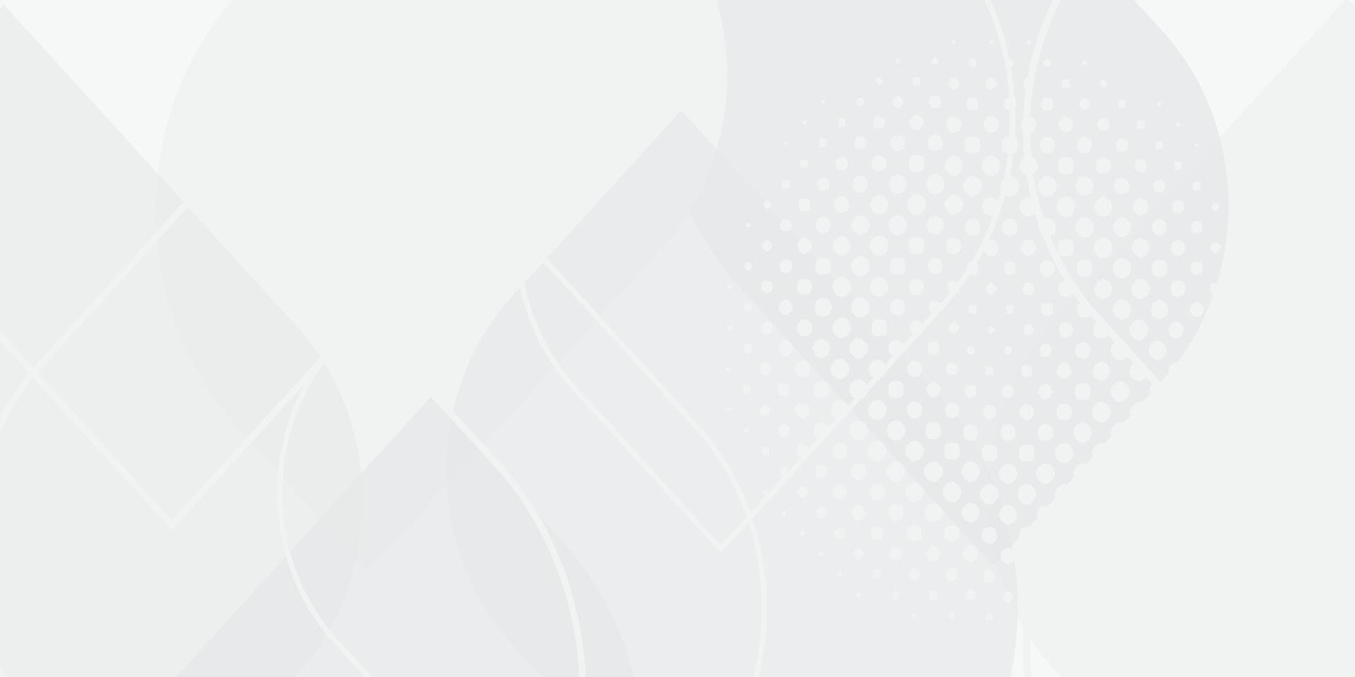 Modern abstract white grey shape halftone. Vector illustration background design