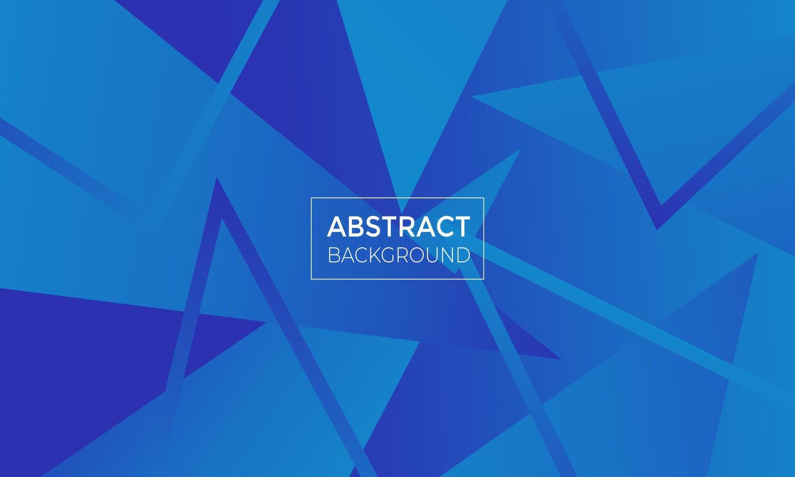 Abstract Blue Gradient Triangle Concept Background Effect Design vector