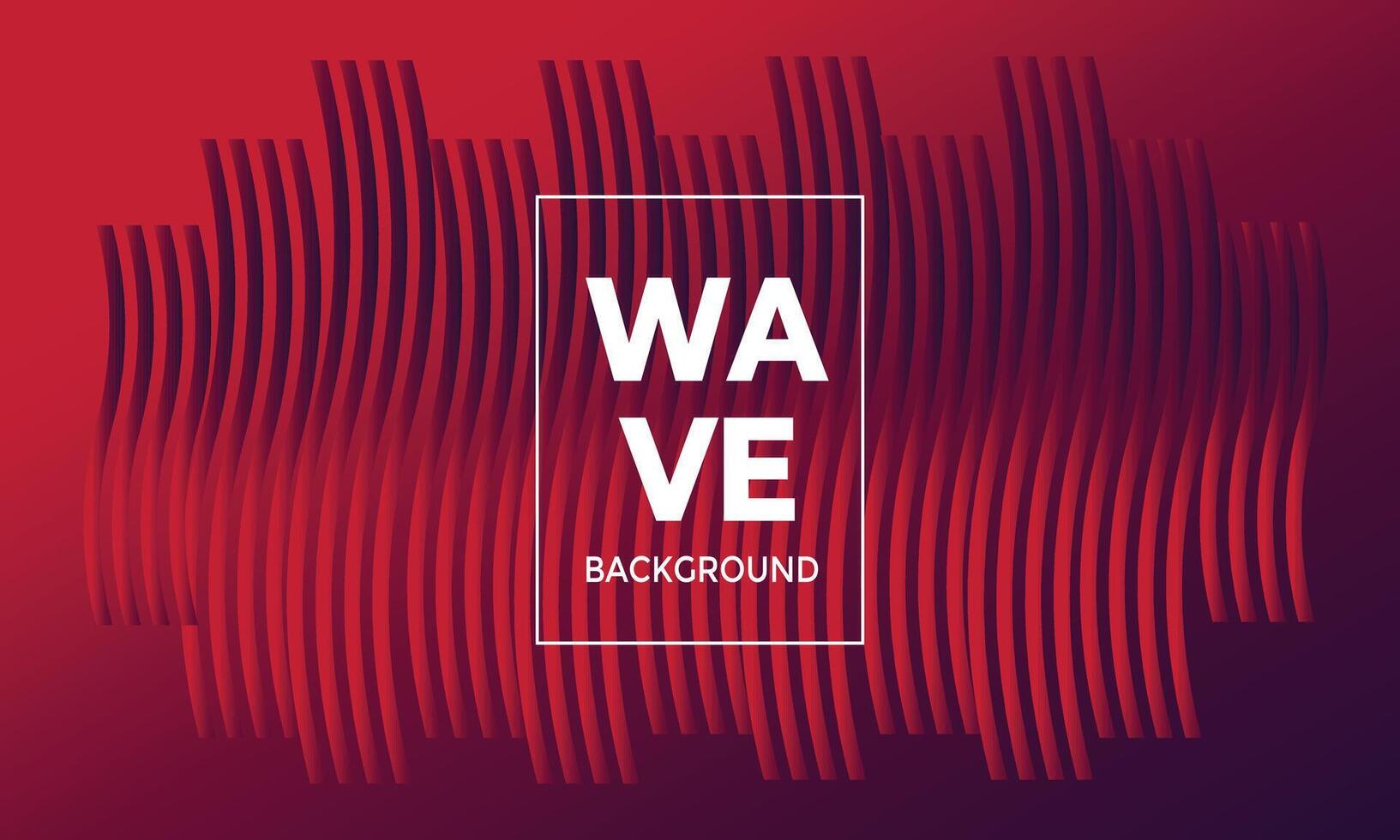 Modern Wave Curve Background vector